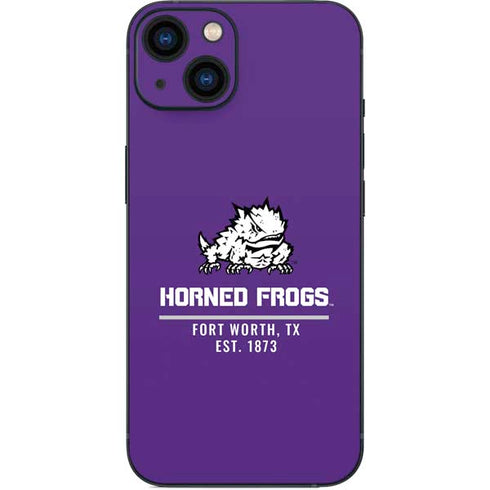 Texas Christian University Horned Frogs Fort Worth iPhone Skins